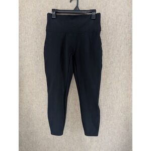 SPANX by Sara Blakely Black Petite High Waist Ponte Knit Leggings M M